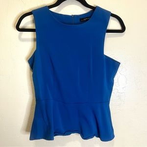 Zara Cobalt Blue Peplum - Size M